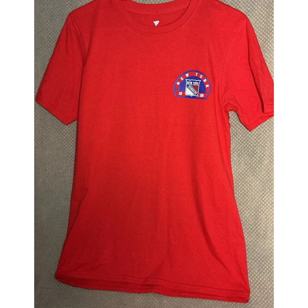 NEW YORK RANGERS NHL FANATICS/GILDAN MEN'S SMALL VALOR SHORT SLEEVE SHIRT NWOT